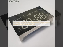 LED-scherm 7 segment Ultra Bright Amber 4 cijfers Gewone anode voor 4 toetsen Touch Ingebouwde oven