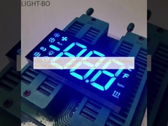 Ultrablauw 3-cijferig 7-segment LED-display Gemeenschappelijke katode voor koelkastcontroller