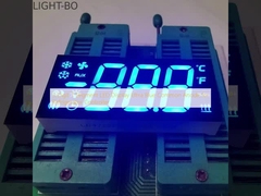 3 cijfers 7 segment LED-display Ultra Blauwe gemeenschappelijke anode voor koelkastcontroller