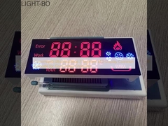Op maat gemaakte ultra-rode/blauwe 7-segment LED-display gemeenschappelijke katode voor gaskokercontroller