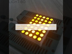 Superhelder geel DOT-matrix-LED-scherm van 3 mm voor bewegende borden/borden