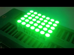 1,9 mm Dot Matrix Pure Green LED -display