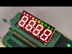 Geel/Groen/Rood 4-cijferig 7-segment LED-display voor airconditionercontroller