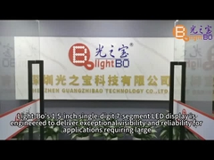 Ultrawit enkelcijferig 38 mm 7 segment LED-scherm Gemeenschappelijke anode voor digitale klokindicator