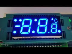 7 Segment Custom Blue LED Display voor Temperatuurindicator
