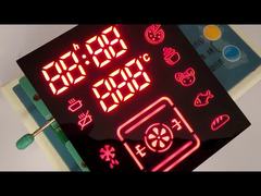 Op maat gemaakte rode 7-segment LED-displays voor digitale ovens