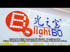 4-cijferig 7-segment LED-display voor temperatuurregelaar