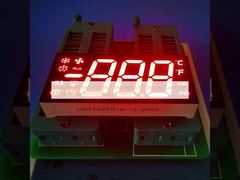 Ultrahelder rood 3-cijferig 7-segment LED-display gemeenschappelijke kathode voor koelpaneel