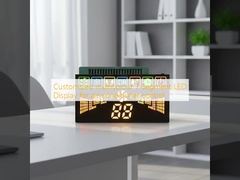 Aangepast meerkleurig LED-display met 7 segmenten voor bediening van de airconditioning