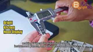 Aangepast groen 0,39 inch 6-cijferig 14-segment LED-display