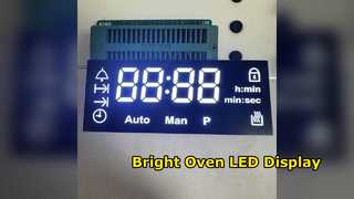 Op maat gemaakt LED-display voor ovens Ultra Bright