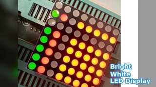 Ultrahelder wit 7-segment LED-display 3-cijferig