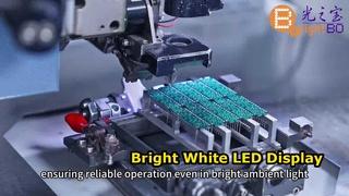 Aangepaste Ultra Witte 4-cijferige 10,2 mm 14-segment LED-display gemeenschappelijke anode voor huishoudelijke apparaten