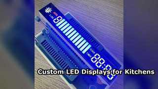 Op maat gemaakt 7-segment LED-display voor afzuigkappen