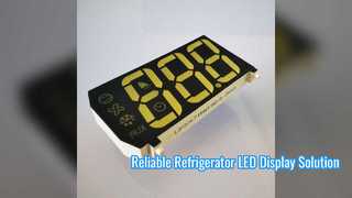 Aangepast driecijferig LED-display voor koelkastbediening