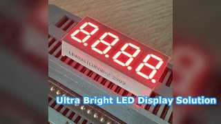 Ultrahelder 0,36 inch LED-display voor elektronica