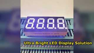 Ultrahelder LED-display voor industriële procescontrole