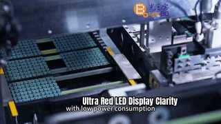Aangepast ultrawit 4-cijferig 10,2 mm 14-segment LED-display